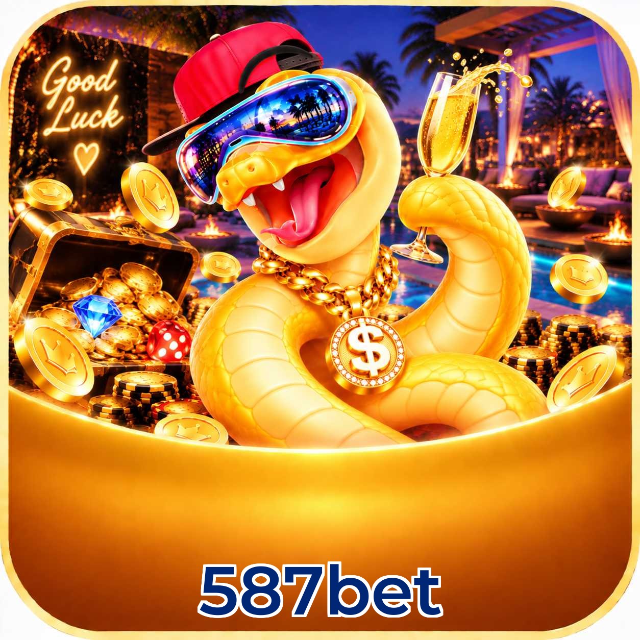 Catálogo de slots da 587bet com RTP médio de 96,52%
